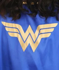 Jerry Leigh Plus Size Wonder Woman Long Sleeve Dress -Wonderful Halloween Costumes Shop wonder woman plus size adult long sleeve dress cos alt 6