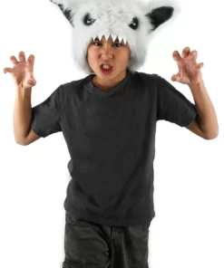 Elope Plush Yeti Costume Hat Accessory
